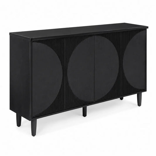 Credenza in legno con tre ante